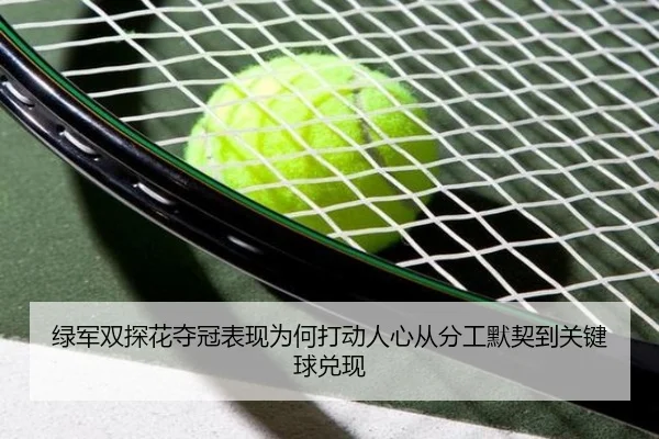 绿军双探花夺冠表现为何打动人心从分工默契到关键球兑现 | kaiyun